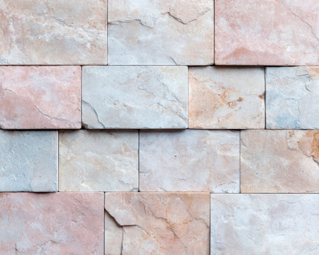 Textured stone wall pattern backgroundの素材