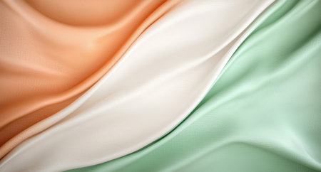 Flowing fabric textures in warm and cool tonesの素材