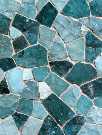 Broken Turquoise Marble Textureの素材