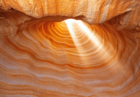 Vibrant sandstone cave formationの素材