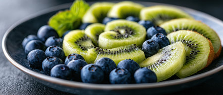 Delicious assortment of fresh fruitsの素材
