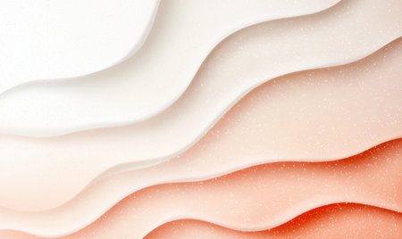 abstract wavy background with sparklesの素材