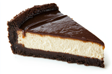 Delicious chocolate cheesecake sliceの素材