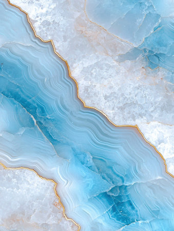 Stunning blue and white agate textureの素材
