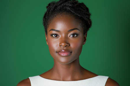 portrait of a confident young womanの素材