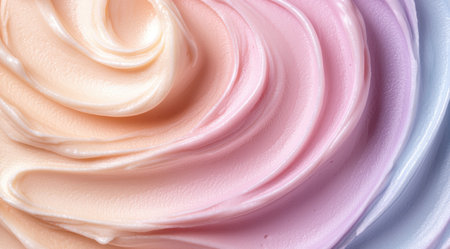 Close-up of a soft, pastel-colored roseの素材