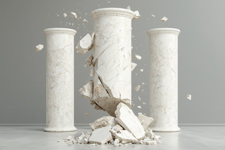 Broken marble columnsの素材