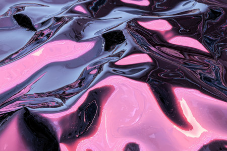 Abstract pink and purple liquid texture backgroundの素材