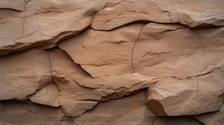 Rough texture of cracked stone wall backgroundの素材