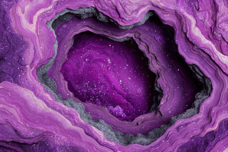 Purple galaxy agate geode background textureの素材