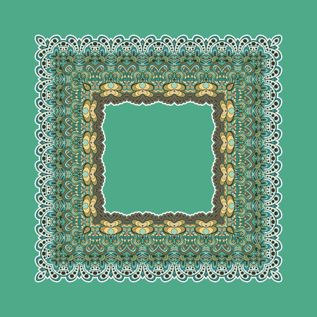 Abstract frame pattern.のイラスト素材