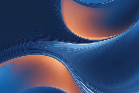 abstract fractal background a computer-generated 2D illustration, textureの素材