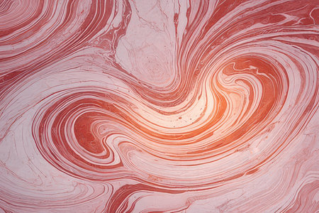 Abstract creative marble pattern texture. Traditional art of Ebru marblingの素材