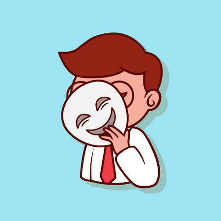 red heart with santa hat on violet background. vector illustration.のイラスト素材