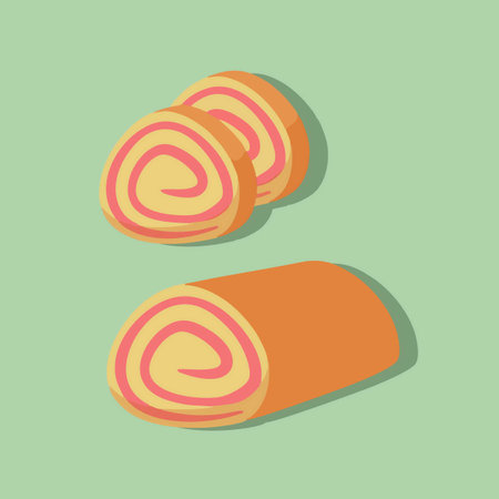 biscuit bread design, vector illustration eps10 graphic.のイラスト素材