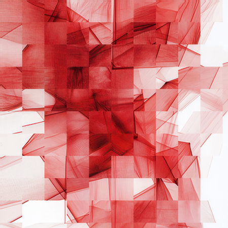 Abstract fractal background. Design element for brochure, advertisements, presentation, web and other graphic designer works. Digital collage.の素材