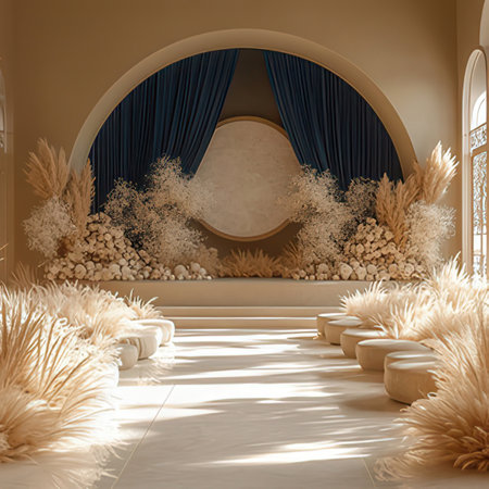 3d render interior of a living room with plantsの素材