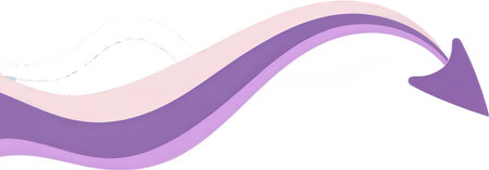 Abstract background with curved lines in pastel colors. Vector illustration.の素材