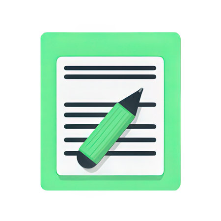 Notebook with pen isolated on white background. 3d rendering.の素材