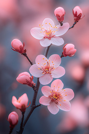 Cake with blackberries and cream cheese frosting on dark backgroundの素材