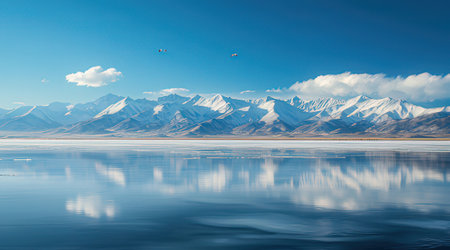 Tien Shan mountains, Ak-Shyrak Region, Kyrgyzstanの素材