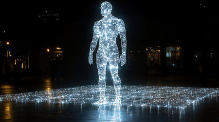 A model walks the runway at the Prabal Gurung fashion show during Mercedes-Benz Fashion Week Fall 2015 at Lincoln Center in NYC.の素材