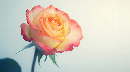 Beautiful roses in soft color and blur style for background - Vintage Filterの素材