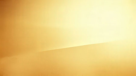 golden gradient background with some smooth lines in it and some cloudsの素材