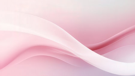 abstract background with smooth lines in pink and white colors for designの素材