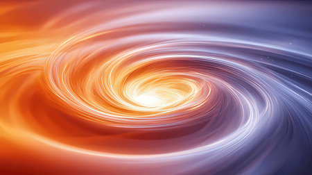 abstract background with smooth lines in the form of spirals and curvesの素材