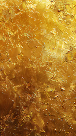 golden abstract background with some fine grain in it and some spots on itの素材