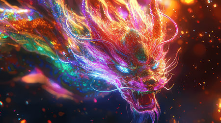 3D illustration of abstract fractal composition,digital art works.の素材