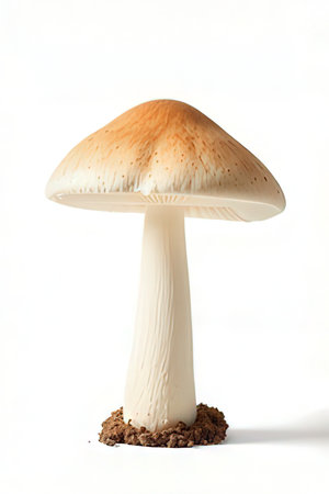 Mushroom on a white background. Isolated.の素材