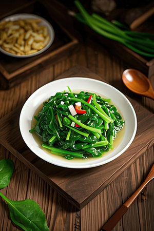 Korean traditional food Seaweed salad (Seaweed salad)の素材