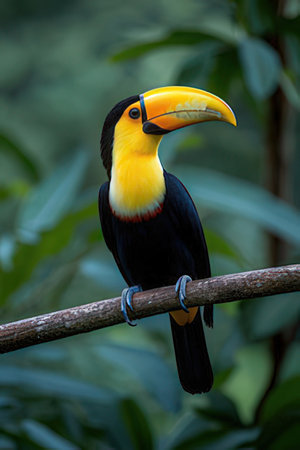 Yellow-billed Toucan (Ramphastos toco)の素材