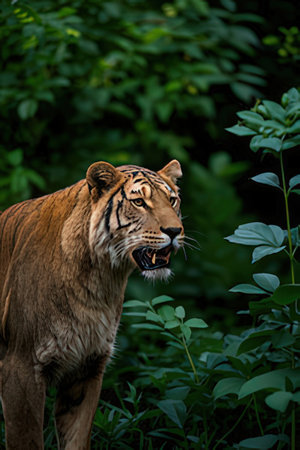 Siberian Tiger (Panthera tigris altaica)の素材