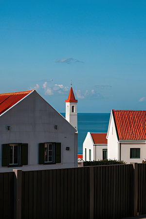 View of the old town.の素材