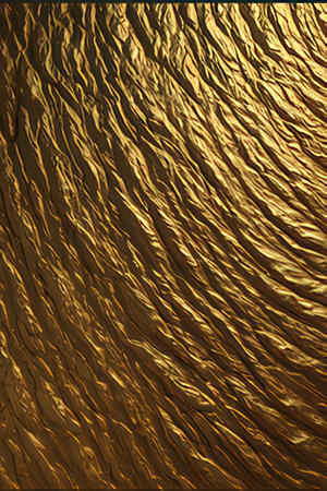 Gold abstract background with ripples. Vector illustration for your design.の素材