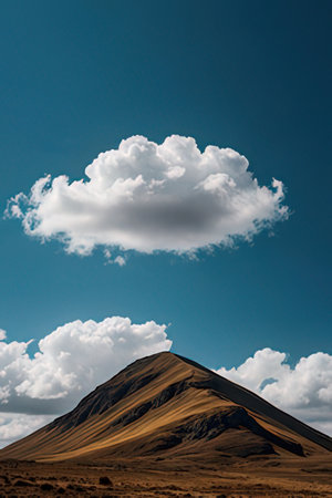 Volcanic landscapeの素材