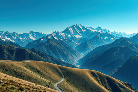 Mountain landscapeの素材