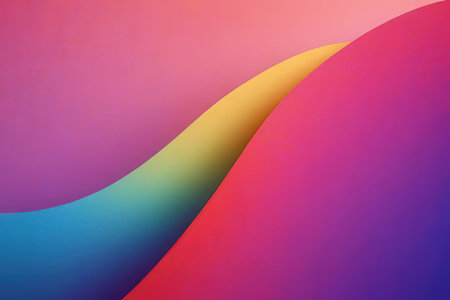 Colorful abstract background with soft gradients and lines. Color of the year 2019.