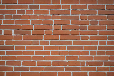 Red brick wall texture background. Brick wall pattern. Red brick wall texture background.