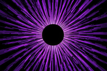 Purple abstract background with radial rays. Vector illustration for your designの写真素材