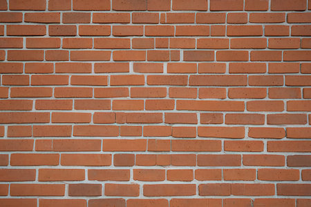 Background of brick wall texture. Red brick wall texture for background.