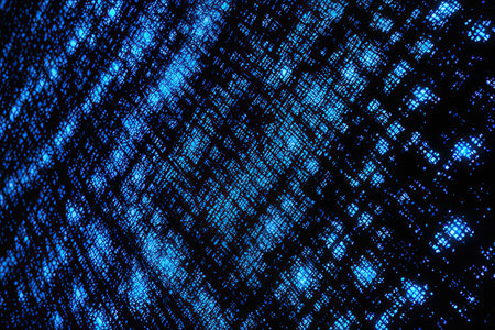 Abstract blue background. Computer generated 3D photo rendering. Digital technology.