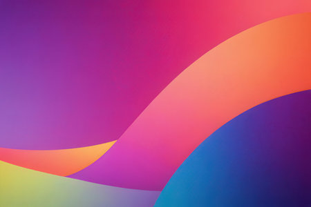Colorful abstract background with curved lines. Abstract background with curved lines.の写真素材