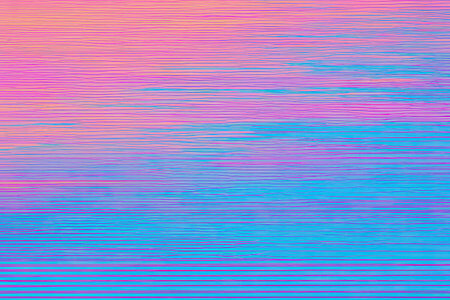 abstract background: multi-colored stripes on the surface of the waterの写真素材