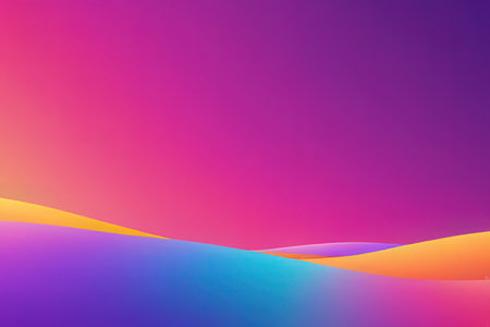 Abstract colorful background. Minimalistic design. Digital 3d rendering.