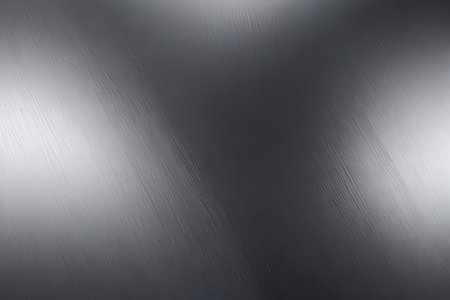 Metal background or texture of brushed steel plate with reflections Iron plate and shinyの写真素材