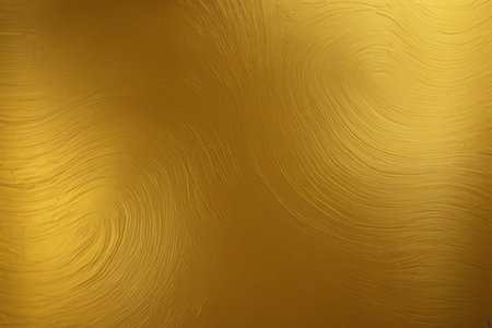 Gold metal background or texture and gradients shadow. Vector illustration.